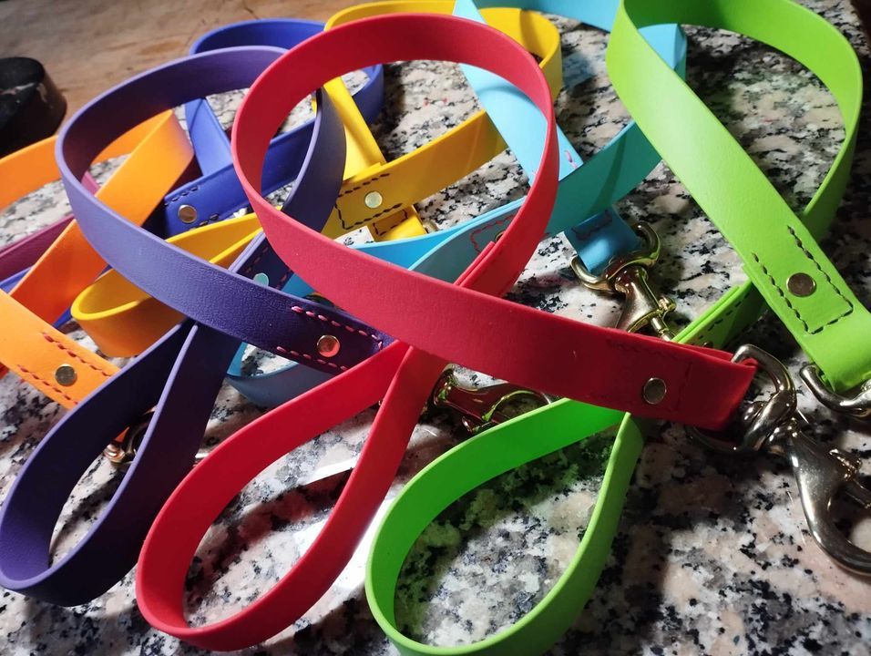 Minis longes en couleurs.
celles ci servent pour de la mediation anes/enfants. Elles peuvent aussi etre commandées en tant que laisses à chien.
