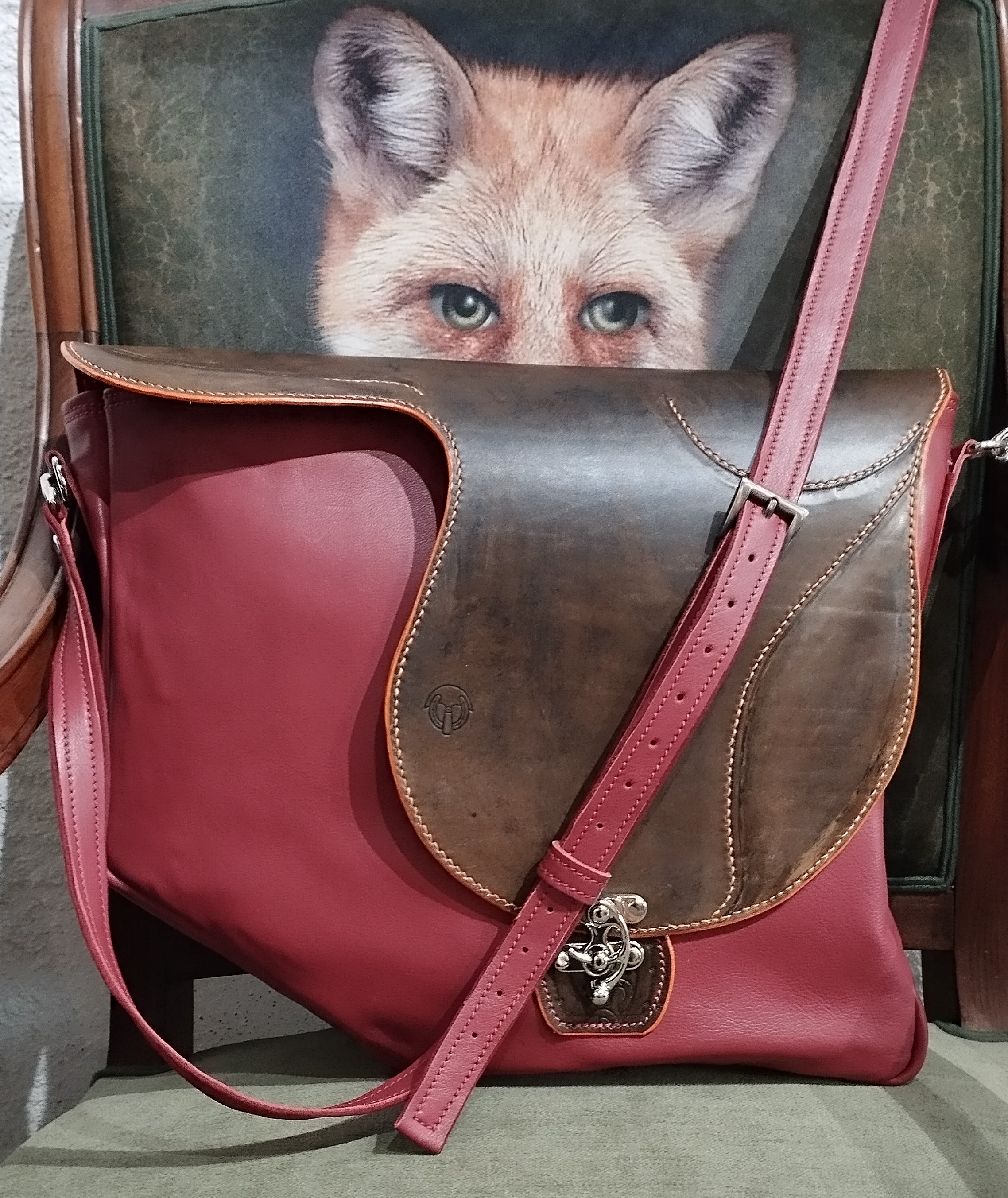 sac bandoulière selle createur