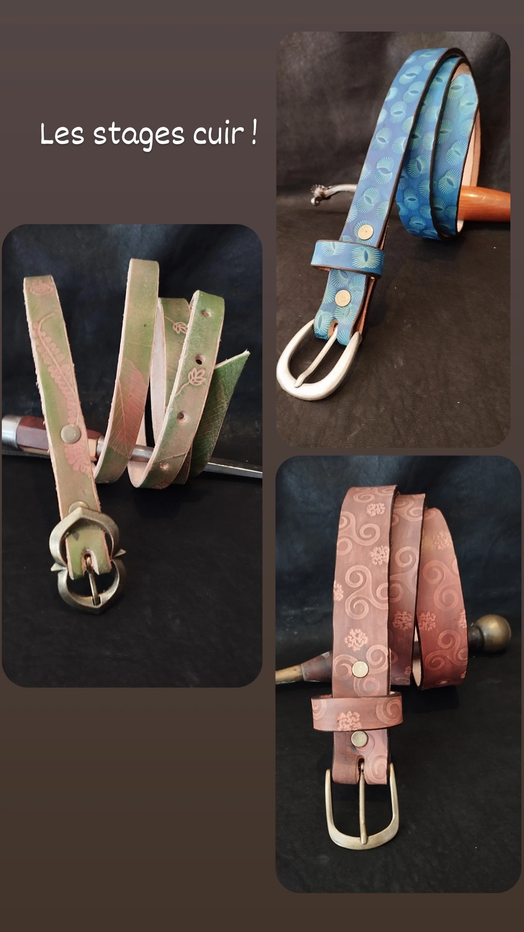 stage ceinture cuir nantes